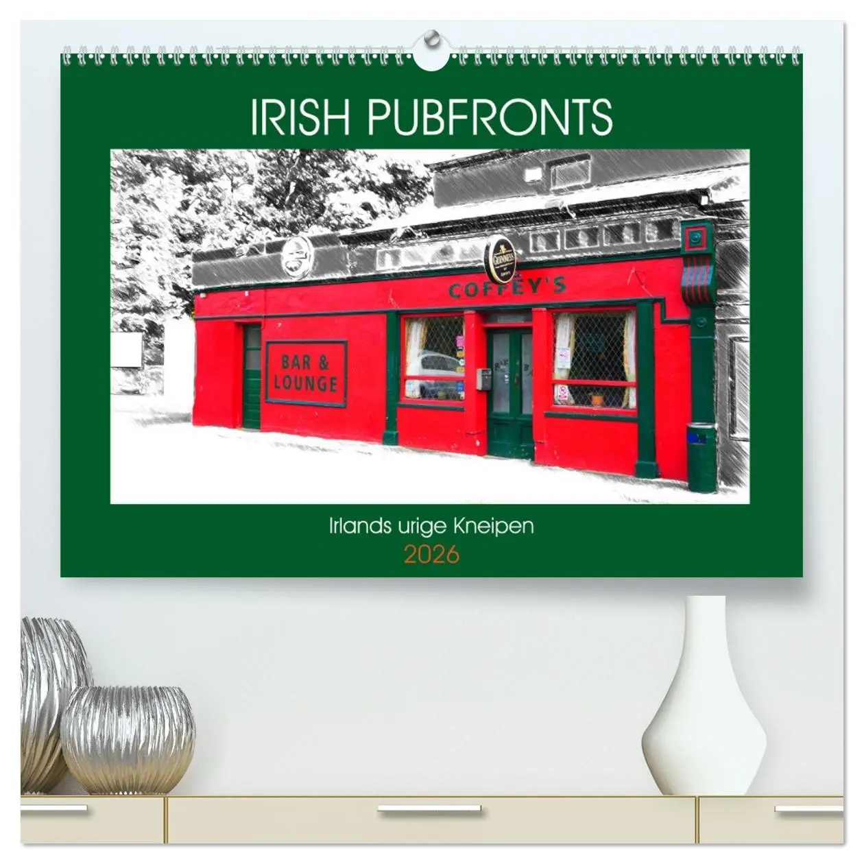 Cover: 9783457698761 | Irish Pubfronts - Irlands urige Kneipen (hochwertiger Premium...